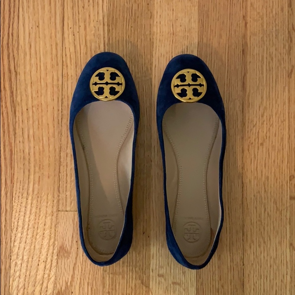 Tory Burch Chelsea flats WITH BOX